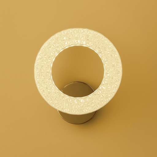 Luxury Crystal Ring LED Wall Light