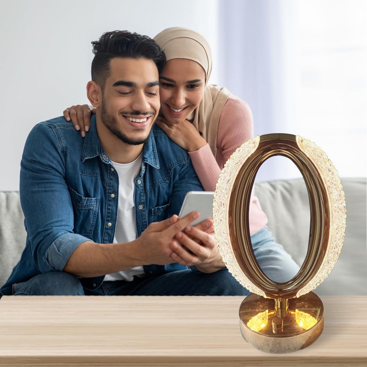 LumaHalo™  Crystal Wall Lamp