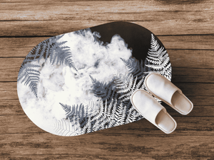 Anti-Slip Bathroom And Living Room Mat Super Absorbent & Quick-Drying Back