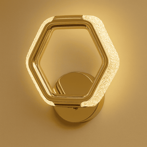 Modern Hexagonal LED Wall Light