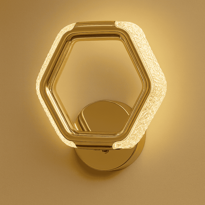 Modern Hexagonal LED Wall Light